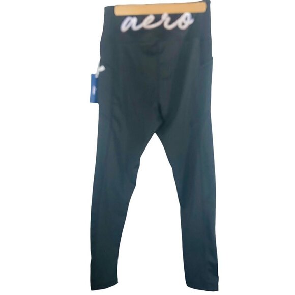 Aeropostale 2 Piece Black Activewear Set Size M - Picture 2 of 8